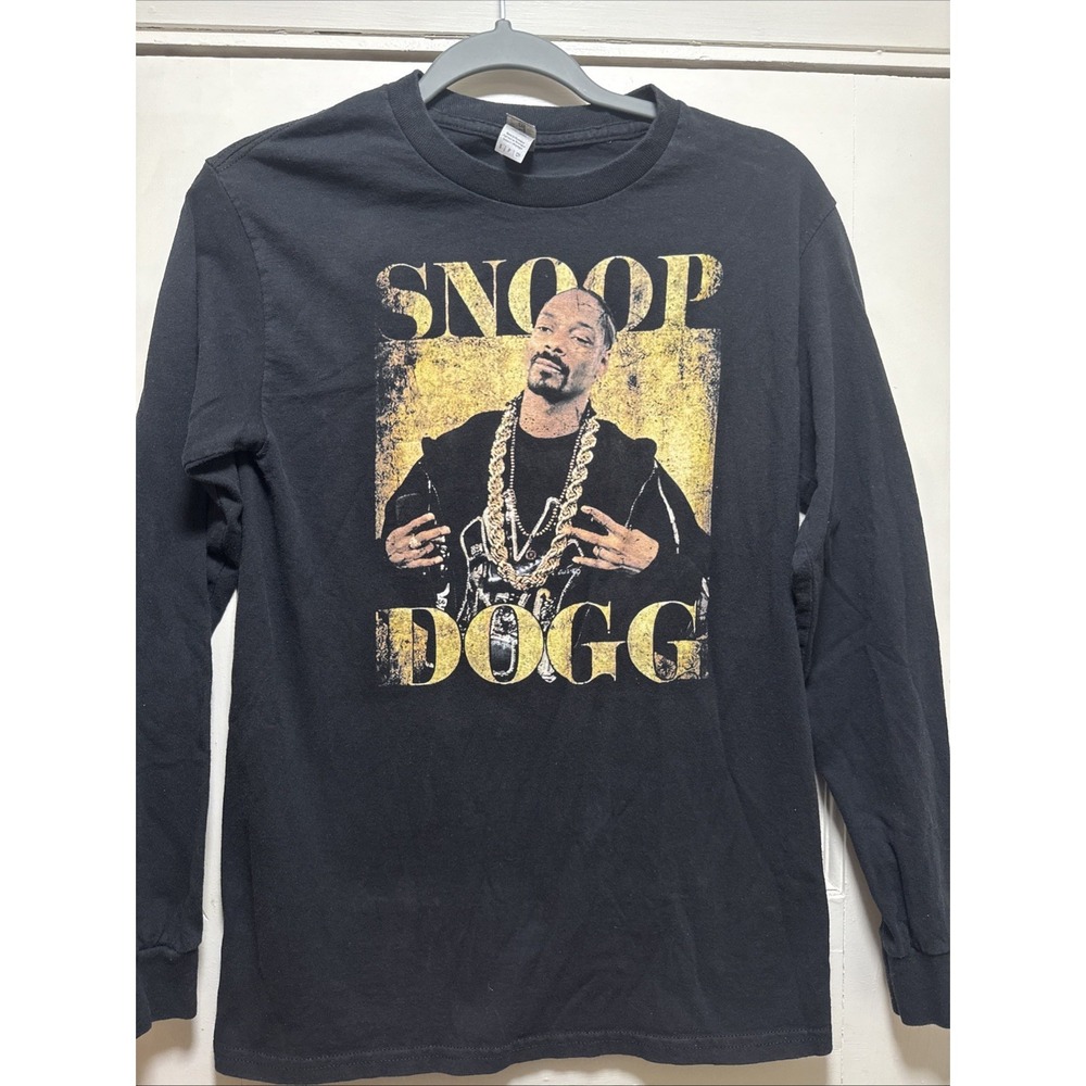 Snoop Dog Long Sleeve Tee Shirt Black Size Small‎